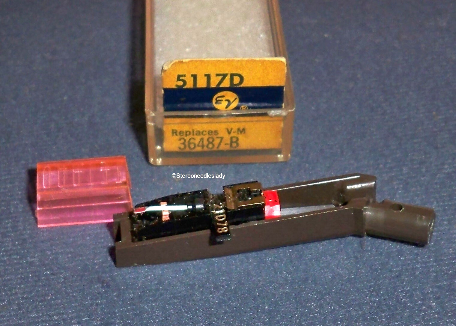 TURNTABLE NEEDLE CARTRIDGE EV 5117D for Astatic 385 Tetrad 6-21D-V2