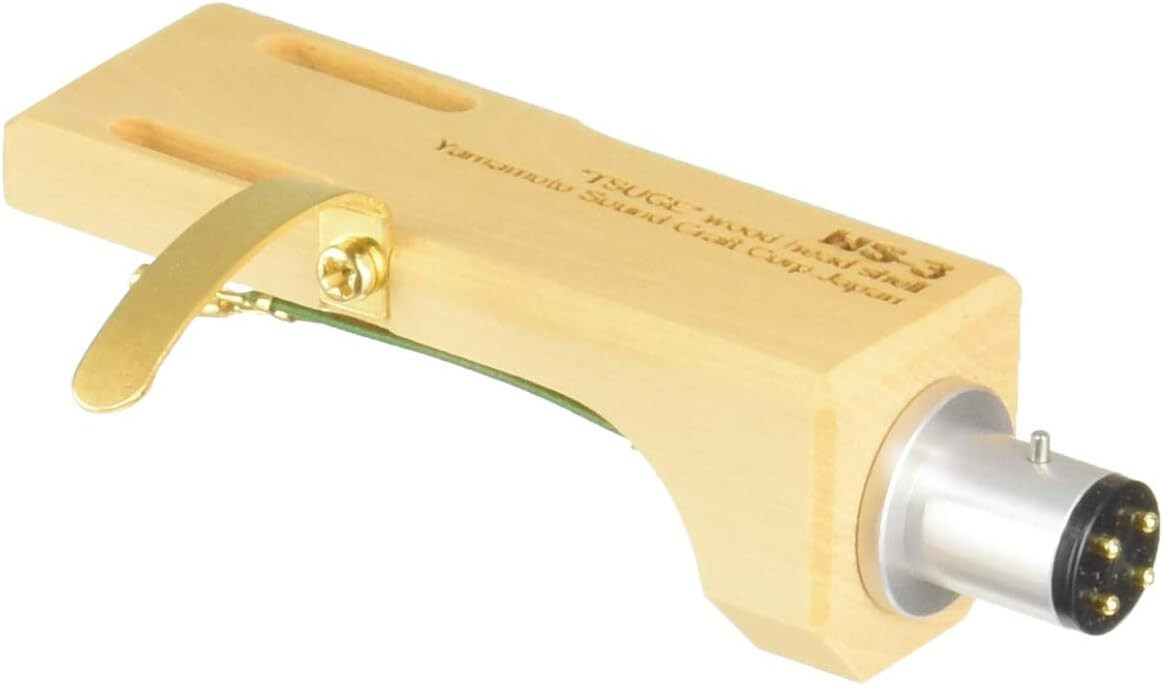 Yamamoto HS-3 Headshell Universal Fit Beige Japan High-Quality Audio