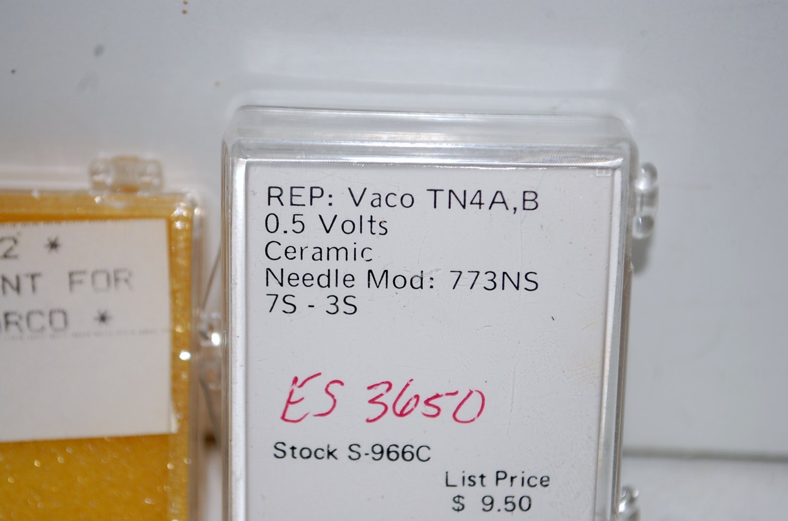 Varco / Vaco TN4A – TN4B Cartridge W/ Extra Stylus – New