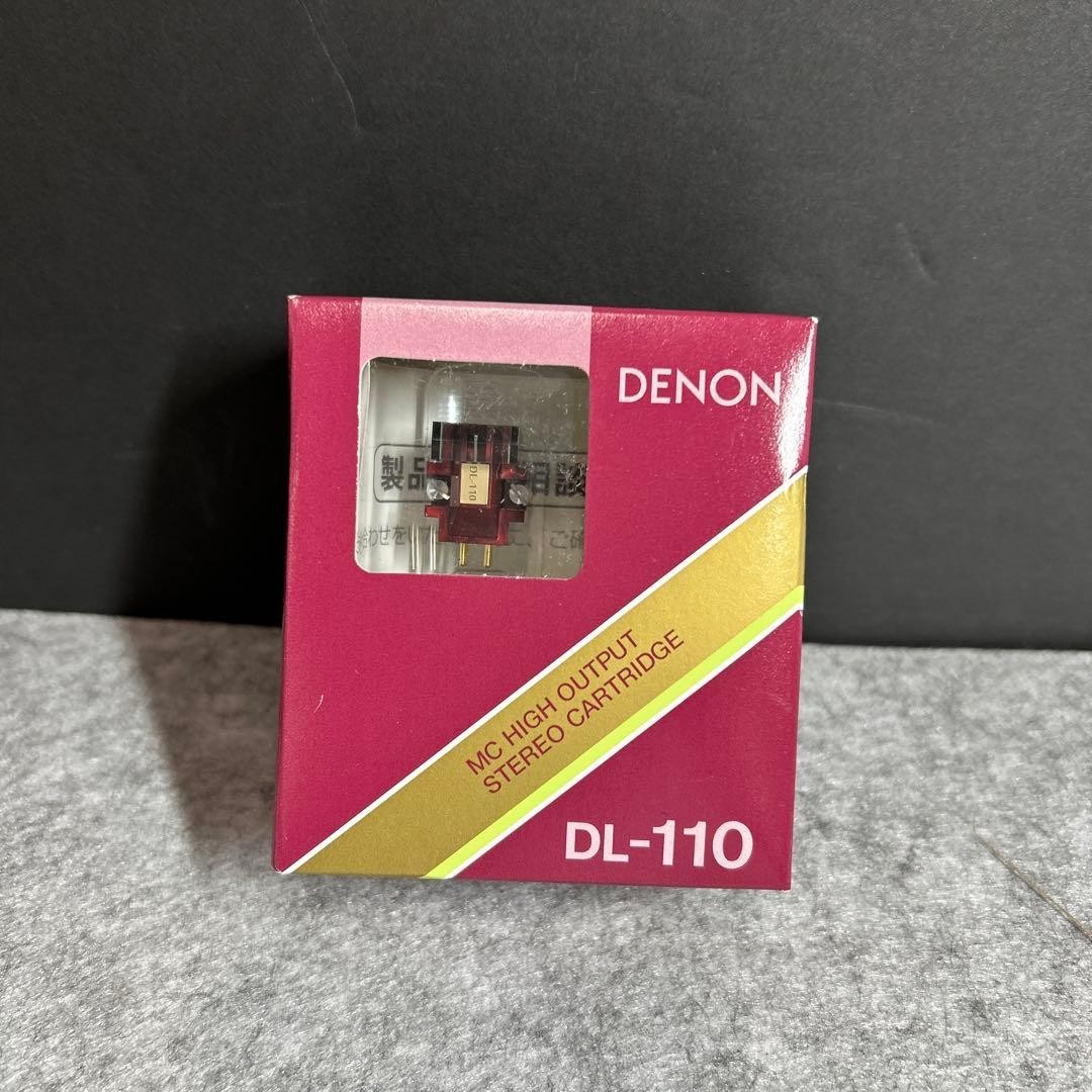 Denon DL-110 High Output MC Type Cartridge Red from Japan New