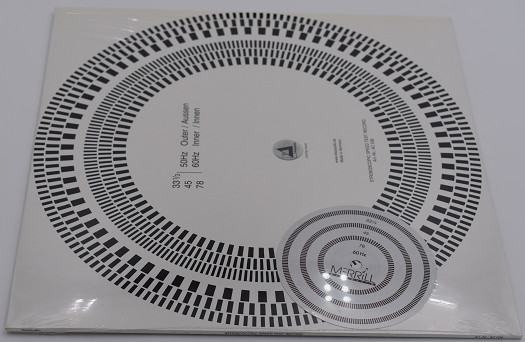 Stroboscopic speed test vinyl record album real time speed control