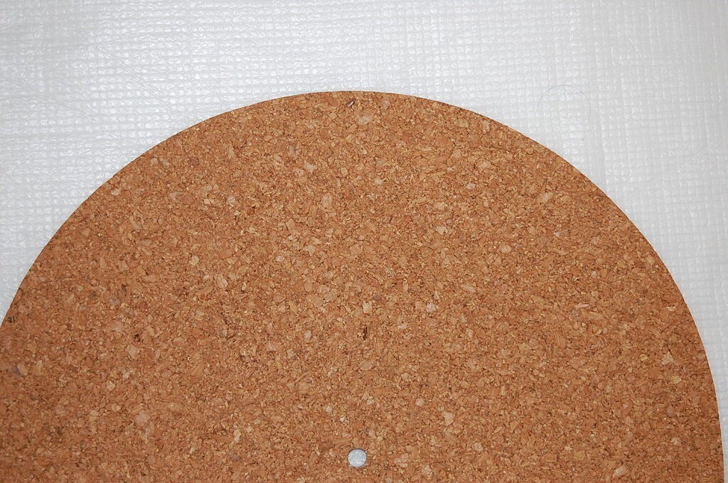 Unknown Used Cork-made Turntable Mat Turntable Parts from Japan