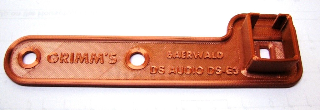 DS AUDIO DS-E3 PHONO CARTRIDGE BAERWALD GRIMM’S PROTRACTOR, EASY ACCURACY