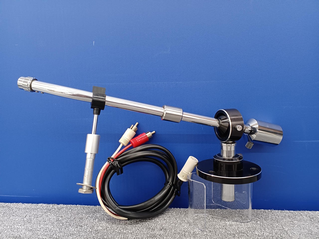 AUDIO TECHNICA AT-150 II Tonearm Static Balance S Shaped Works Tested OM04 2.0