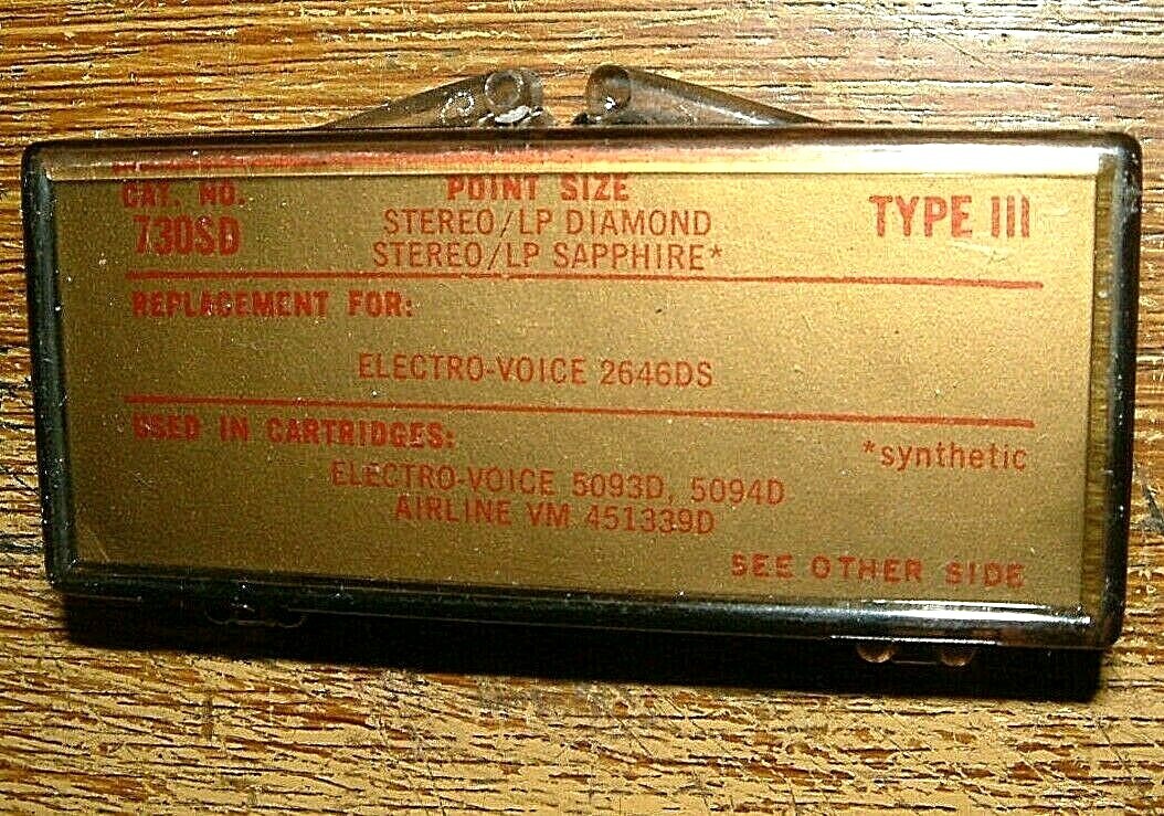 Stereo Record NEEDLE 375-DS77 for EV2646DS KMD CKD CLS in 5094 5044 5093 N407sd
