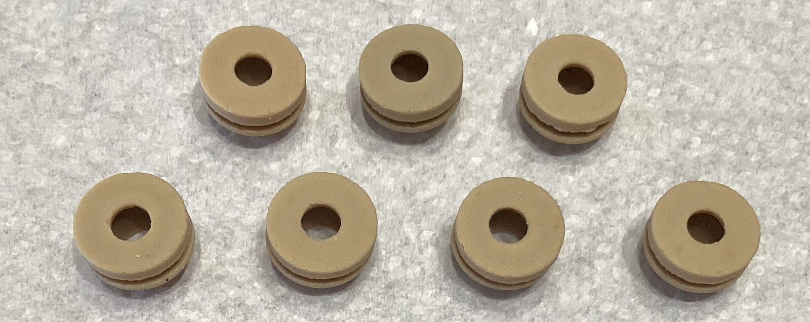 7 NEW GENERAL ELECTRIC GE WILDCAT TURNTABLE MOTOR & PLINTH MOUNTING GROMMETS