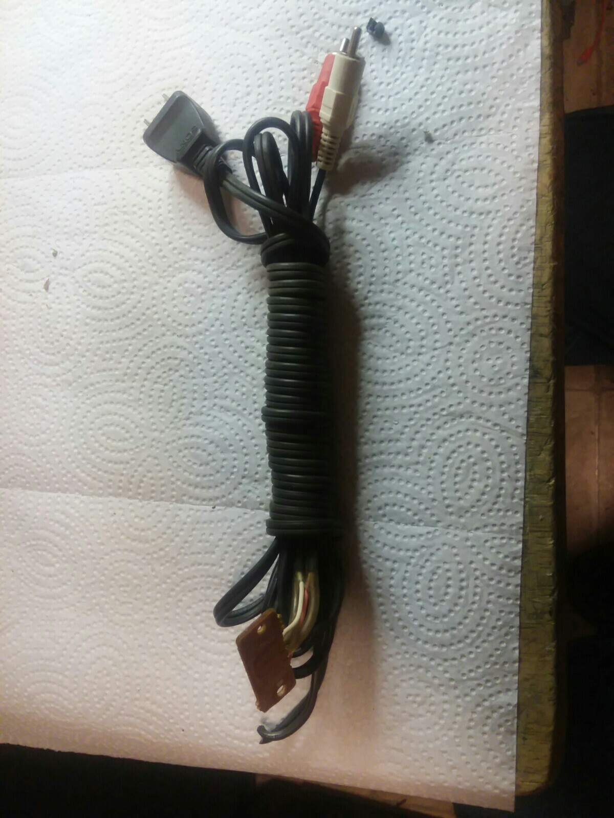 RCA and power Cable w/ Board for Sony PS-T22 Turntable Record Player