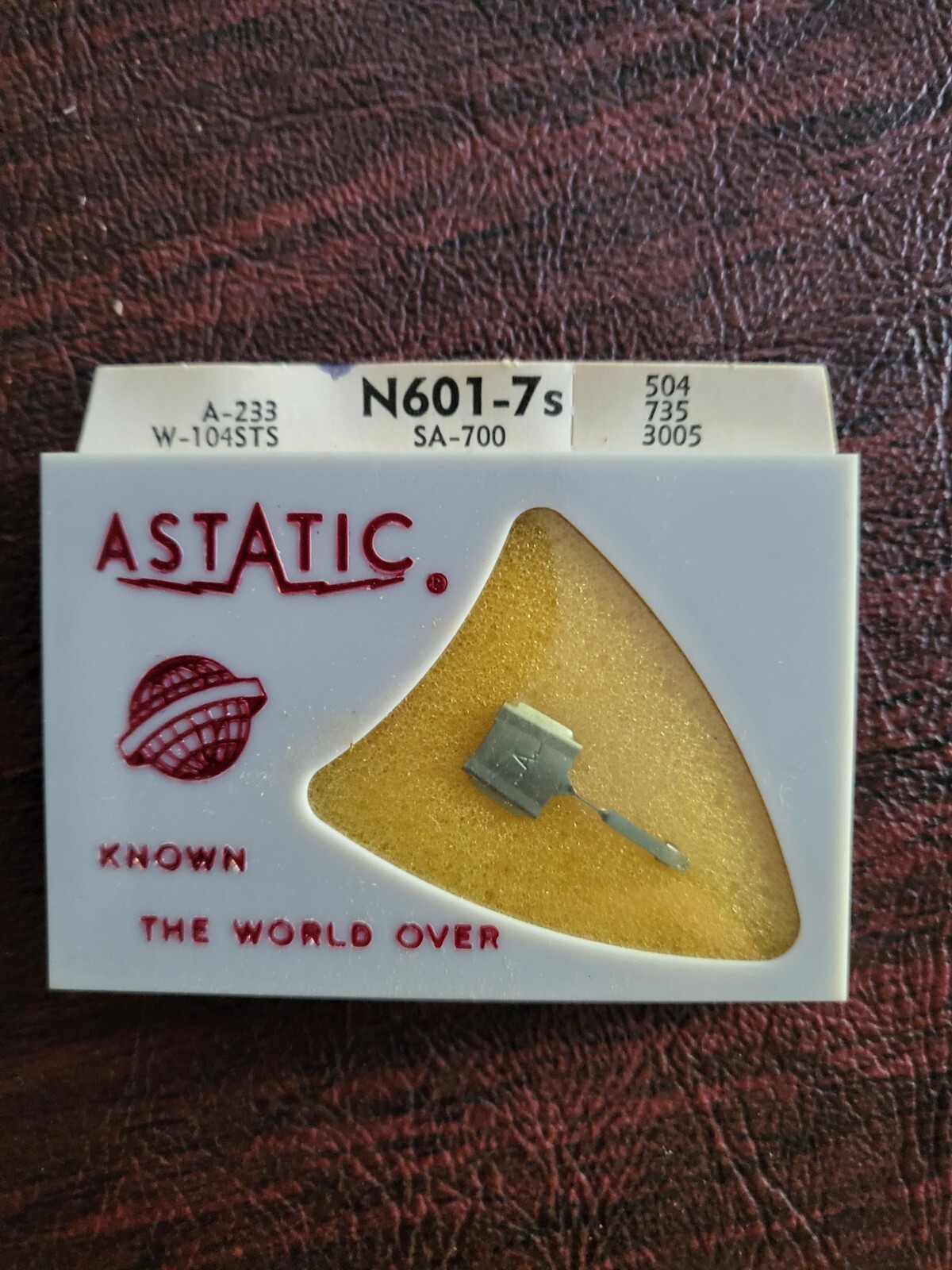 Astatic N601-7s NOS Turntable Stylus Needle – Ronette (SA-700)