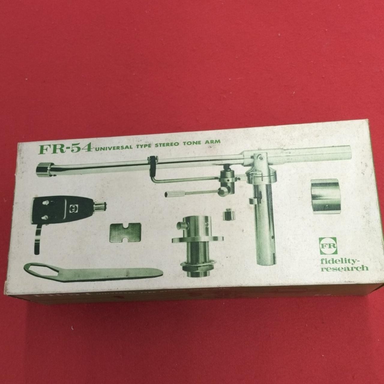 Fidelity Research FR-54 Universal Stereo Tonearm Headshell Counterweight Tested