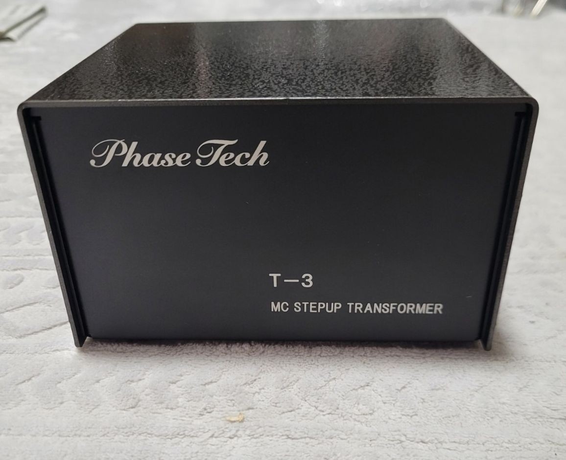 Phase Tech T-3 Stereo MC Cartridge Step-up Transformer 1.5-40Ω Analog Audio