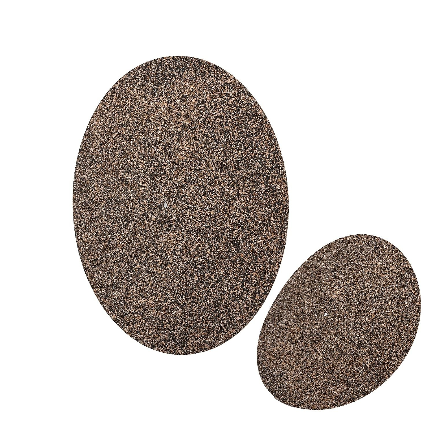 Cork Rubber Turntable Platter Mat Non Slip Anti Static 12 Inch Record Mat