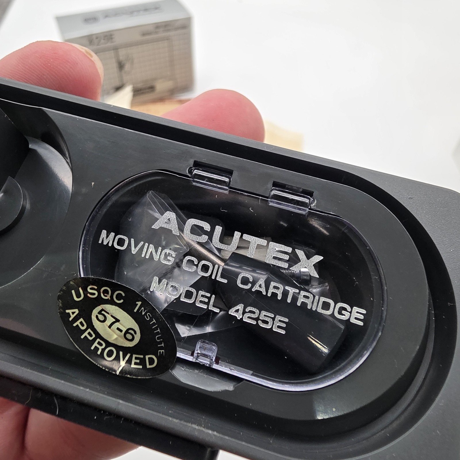 Acutex Model 425E High Output Stereo Cartridge New Old Stock Never Used! Rare!!