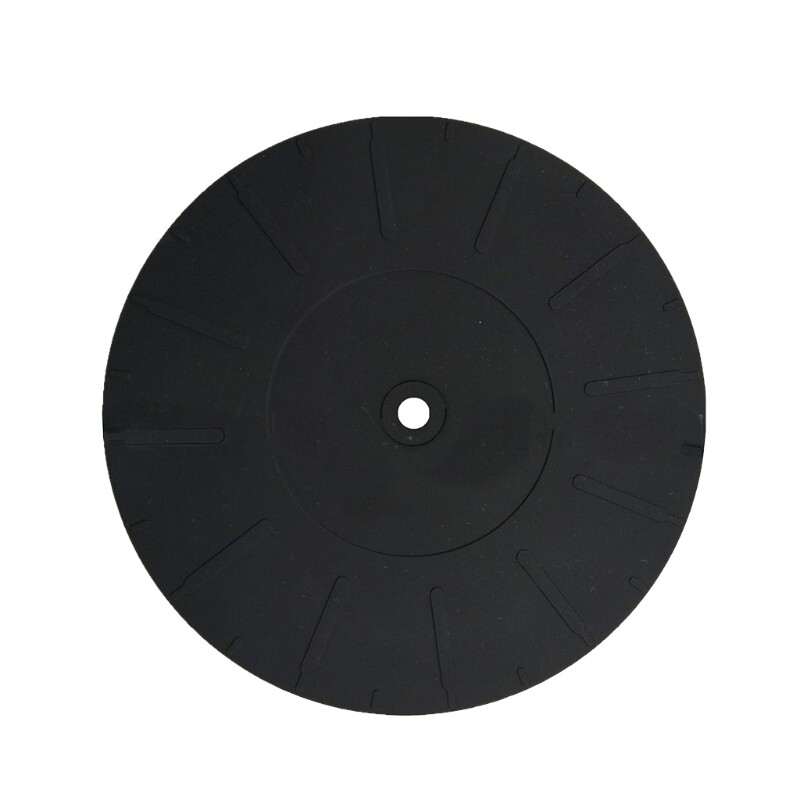 Turntable Mat 170mm Silicone Slipmat for Vinyl for Record Players High-Fideli