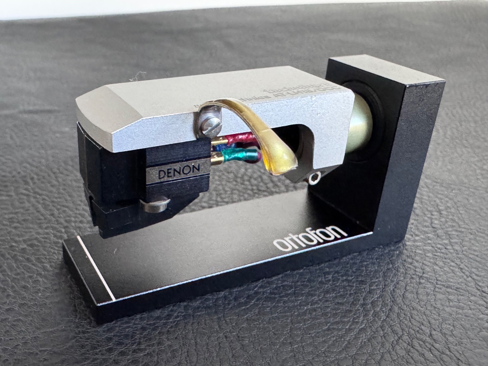Rare Denon DL-311LC MC Phono Cartridge with Technihard AT-LH15/0CC Headshell