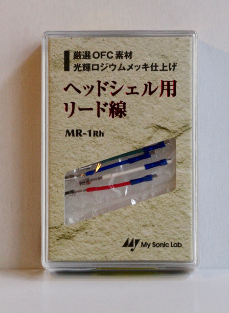 My Sonic Lab MR-1Rh [1 set of 4 lead wires for headshell] Made in Japan / MR1RH