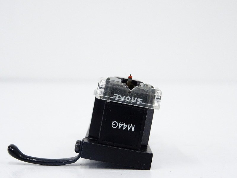Used SHURE M44G MM type cartridge with audio-technica shell record turntable