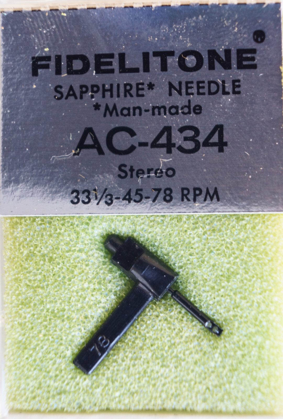 NOS Fidelitone Phonograph Needle AC-434 for RCA 118197 118198 RMP-204-9 117330