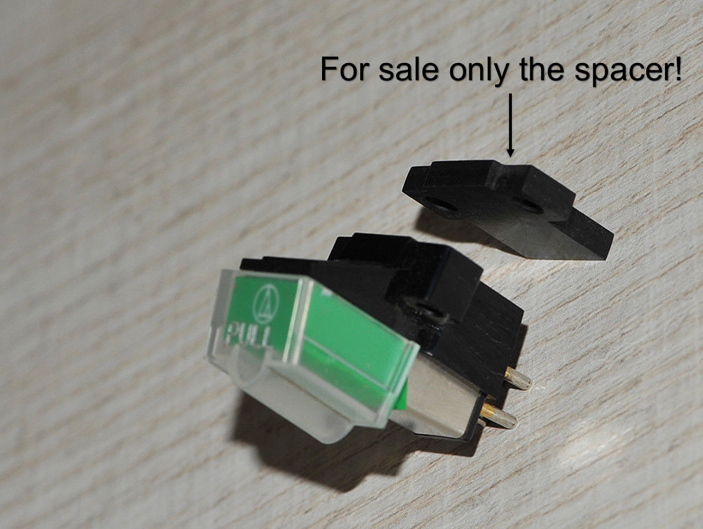 2.7mm Headshell Damper Spacer for Audio Technica AT95E Cartridge Racing Carbon