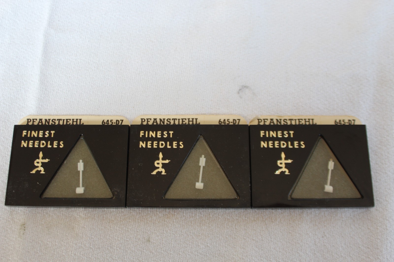 3 LOT Pfanstiehl 645-D7 Replaces RCA 115061 NOS 115059 RMP-203 567-7D 748D 2910D