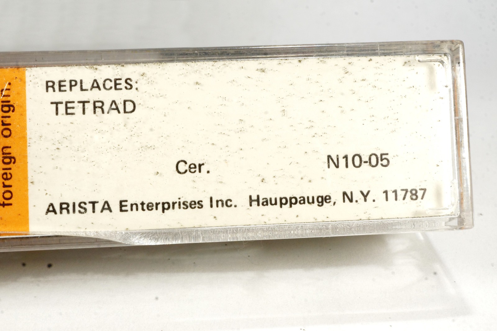 NOS Tested ARISTA 69 Cartridge Headshell Tetrad 14-C1D-BSR26 EV 5487D