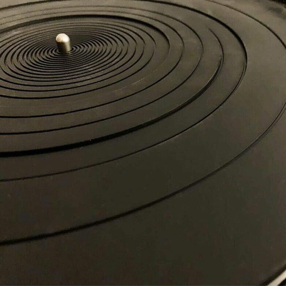 12″ Turntable Platter Mat Rubber Silicone Pad For All LP Vinyl Record Player