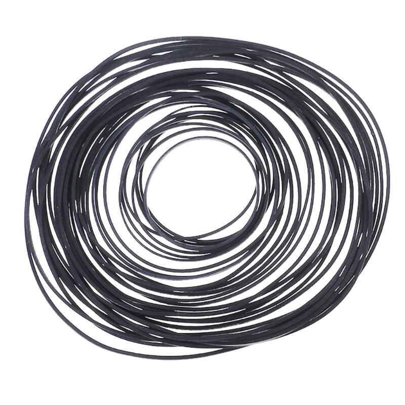 Cassette Tape Player Drive Belts DVD Record Player Belts 0.7×0.7mm Rubber Belts