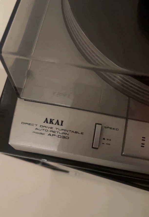 1 Pair of Turntable Hinges Dust Cover Hinges 3D Print for AKAI AP-D30 Turntable