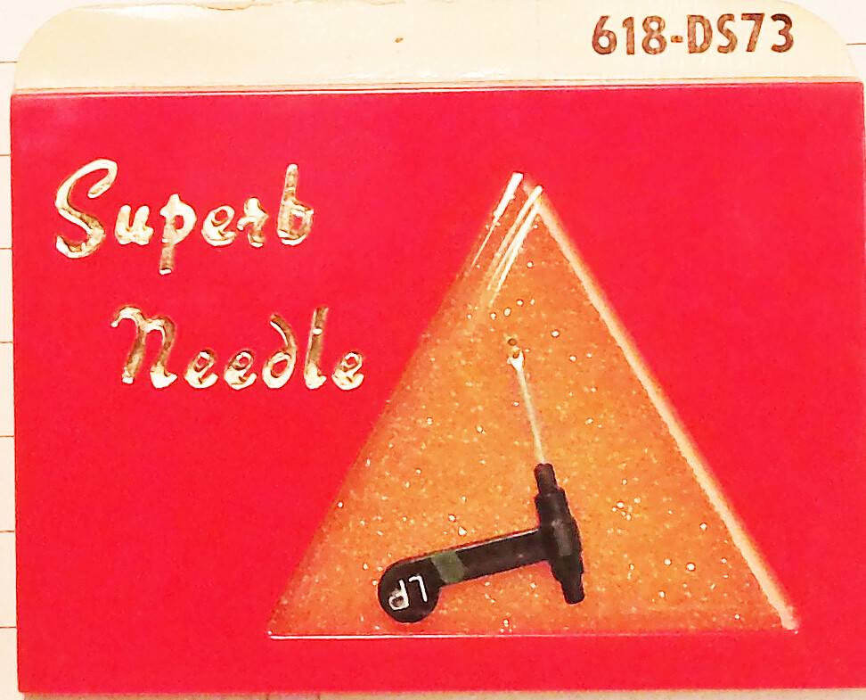 PHONOGRAPH NEEDLE for Piezo SJN-1 P-3 7 Mastercraft 618-DS77 618-DS73 BLACK