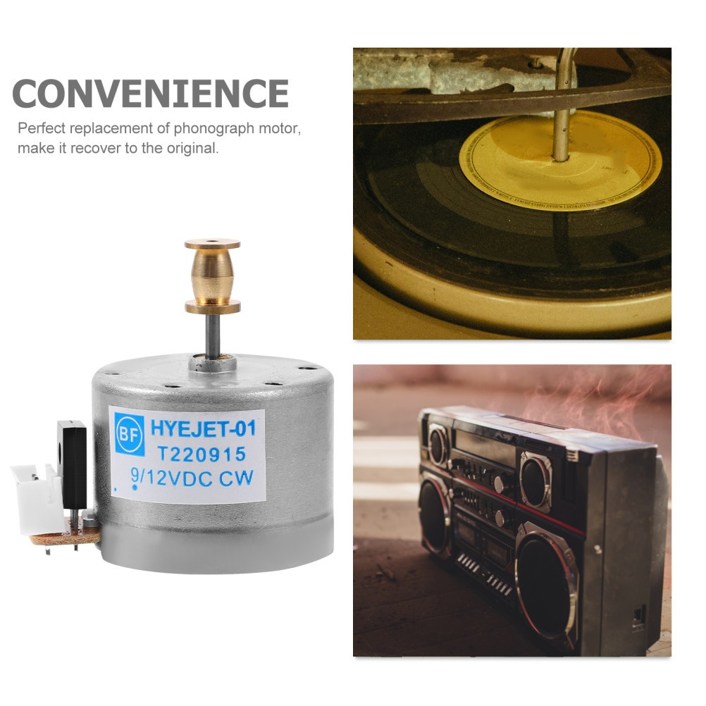 Turntable Phonograph Player Headshell Gramophone Motor Upgrade Metal Hadware