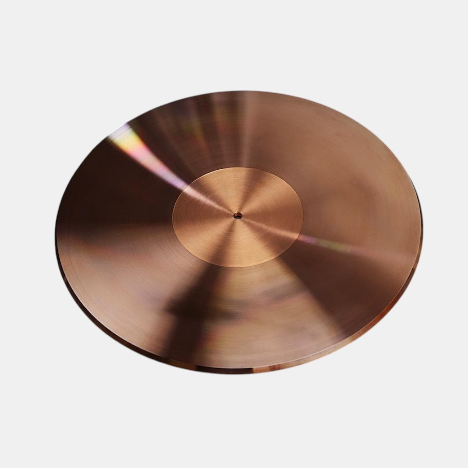 MICRO CU-500 Style Pure Copper Turntable Mat 5mm 2774g 6.1lb Heavy LP EP Plate