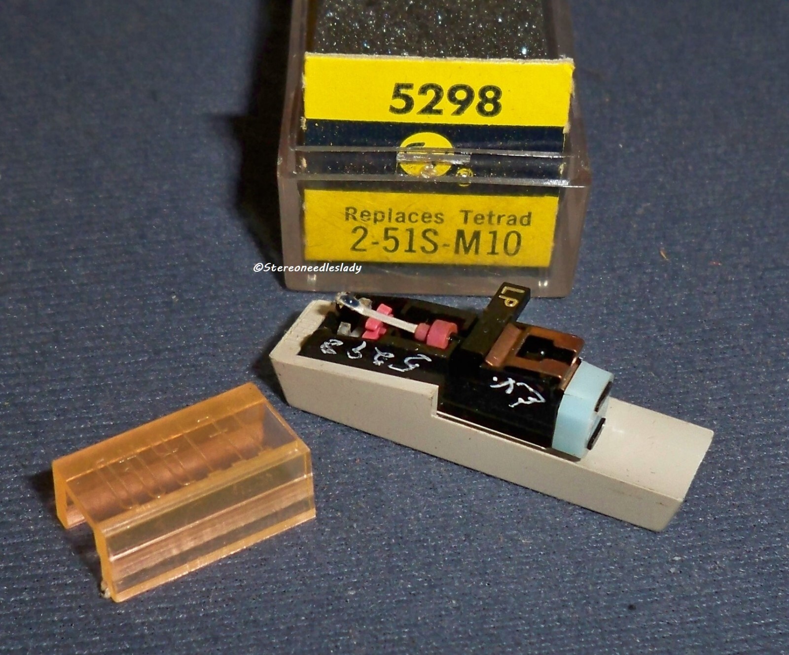 EV 5298 5298D TETRAD PHONOGRAPH CARTRIDGE NEEDLE for Astatic 1126 Motorola