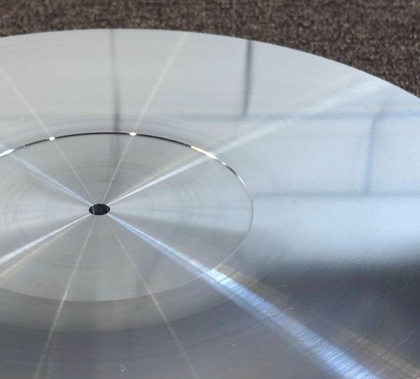 Duralumin Turntable Mat 5mm Micro Seiki CU-500 CU-180 907g Japan 14