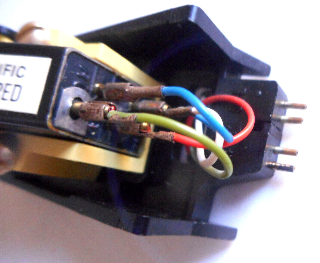 SHURE PACIFIC M73PED CARTRIDGE W/STYLUS/HEADSHELL -HIGH TRACK -CONTINUITY TESTED