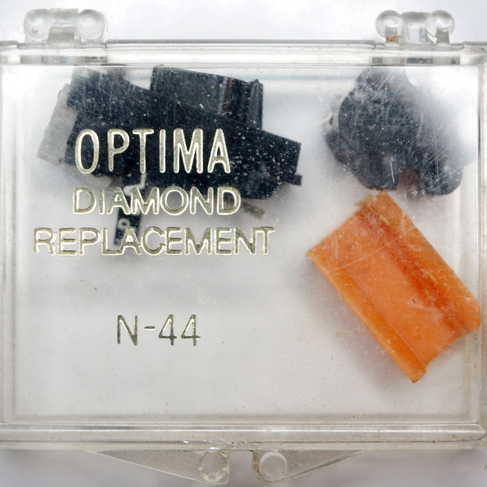 NOS Tested OPTIMA N-44 Cartridge TETRAD GRAY w/ Mount & Diamond Needle