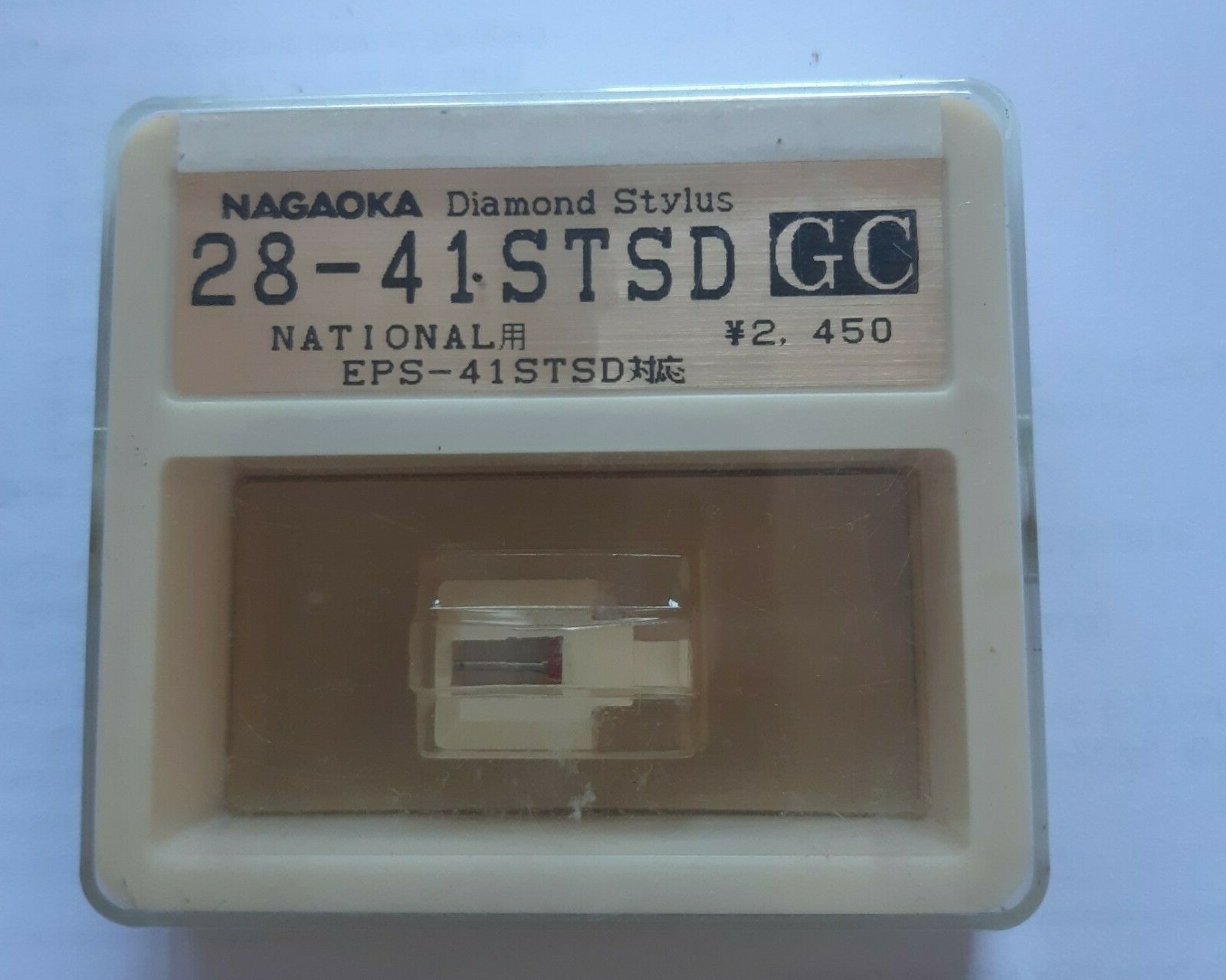 Nagoaka 28-41 STSD Turntable Needle-Stylus National EPS-41STSD