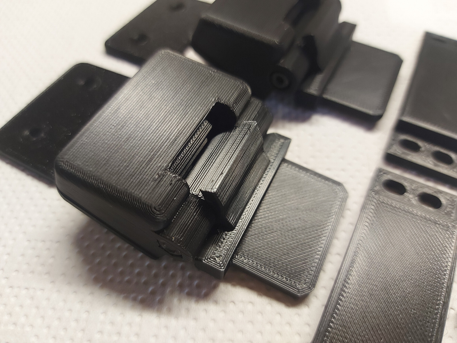 FULL KIT TURNTABLE DUST COVER HINGE HINGES LID – PIONEER PL-570 PL570 PL 570