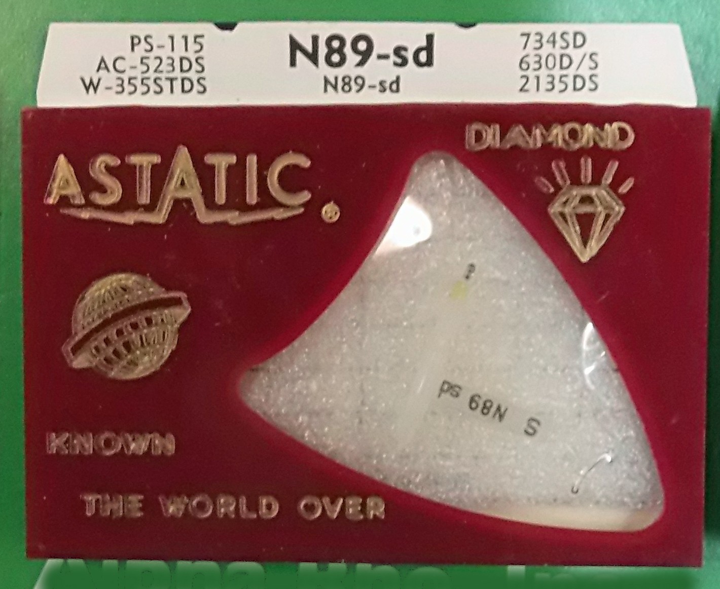 174-DS73 NEEDLE STYLUS for Astatic N89-sd Astatic 201D Astatic 205D 209D 211D