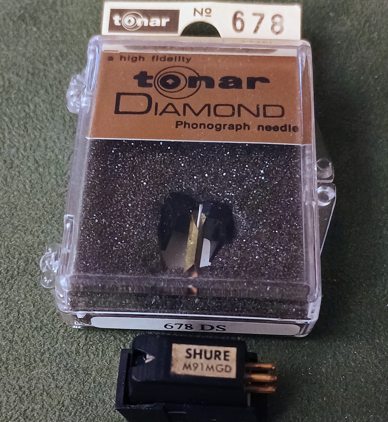 Dual Head, Shure m91gd with Compatible Tip New