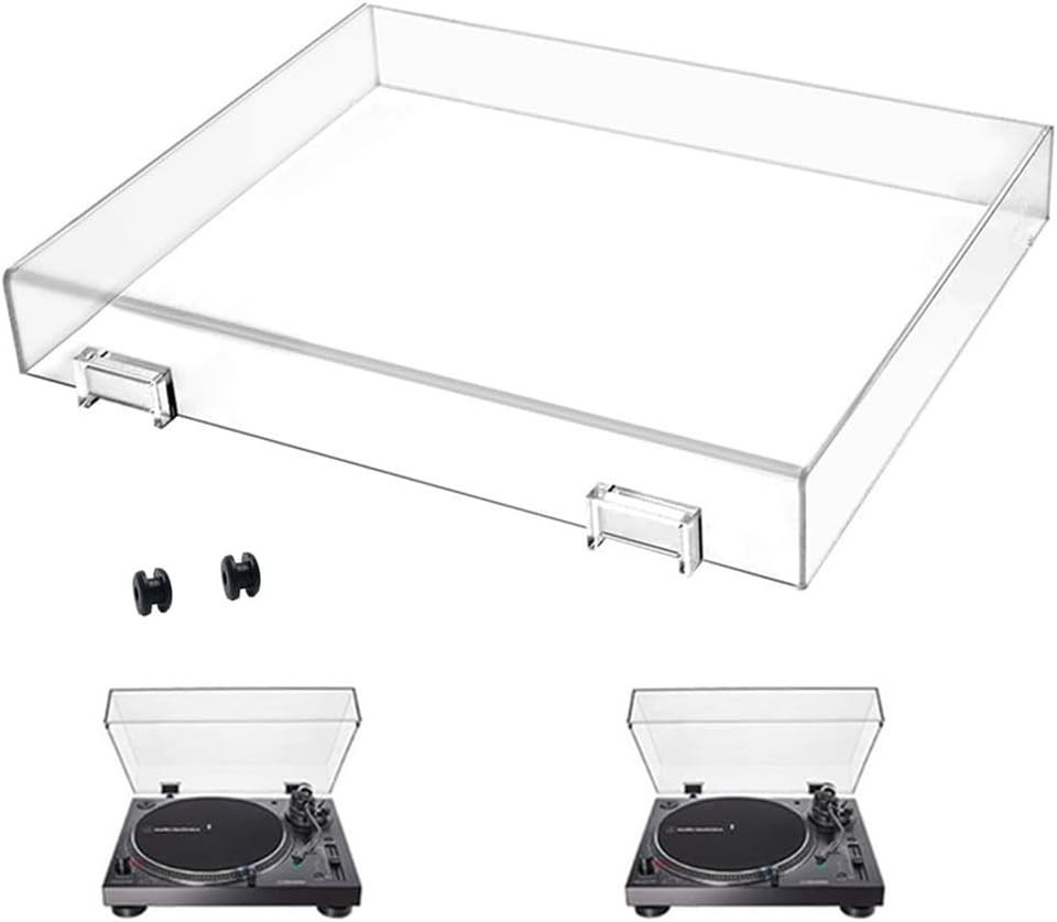 Stereo Turntable Dust Cover Protector Compatibe with Audio At-Lp120Xusb-Bk/At-Lp