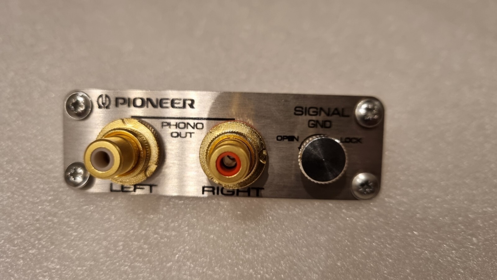 PIONEER TURNTABLE signal connector for turntable 10 YEARS WARRANTY