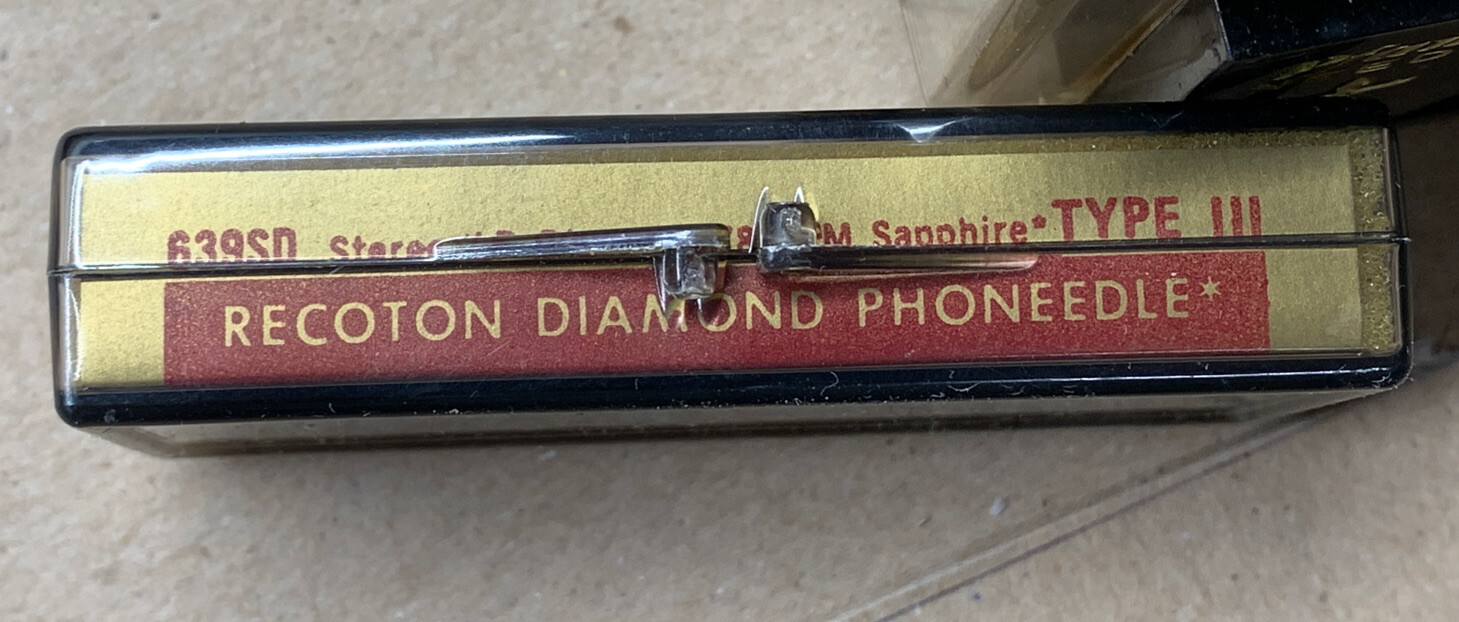 Recoton Hand Polished Diamond Phono Stylus For Record Player Turntable 639-SD