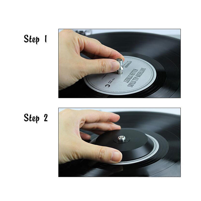 High-End POM Material LP Vinyl Turntables Disc Stabilizer Record Weight/Clamp