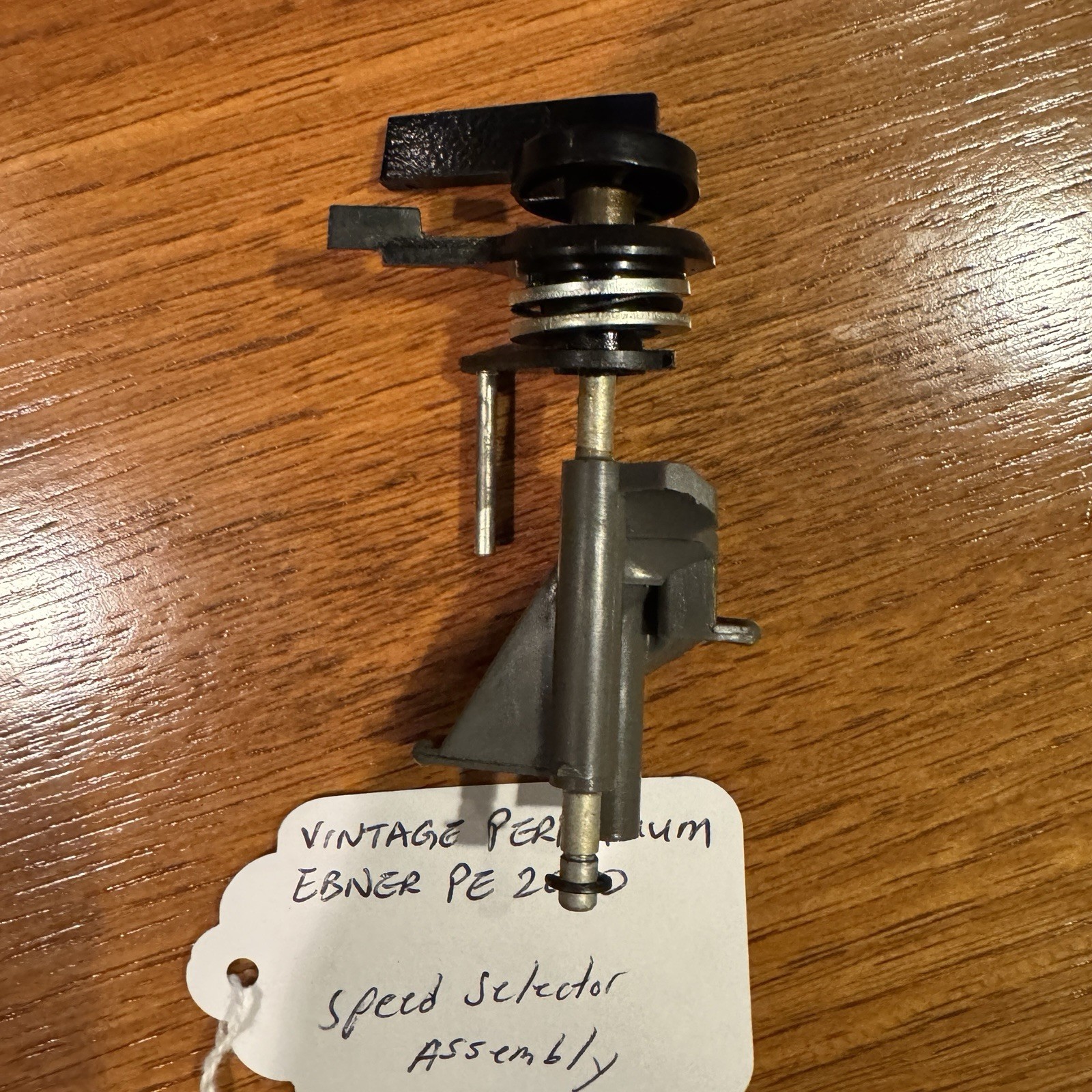 PERPETUUM EBNER PE 2040 ORIGINAL SPEED SELECTOR ASSEMBLY – VERY GOOD CONDITION