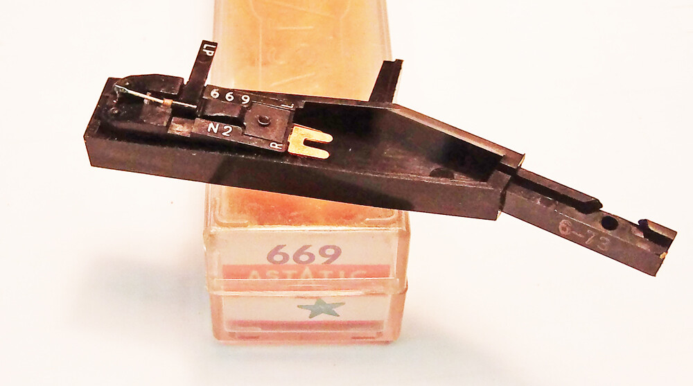 ASTATIC 669D EV ELECTROVOICE 5545D BSR SC7M SC7H SC8H4 DIAMOND NEEDLE CARTRIDGE