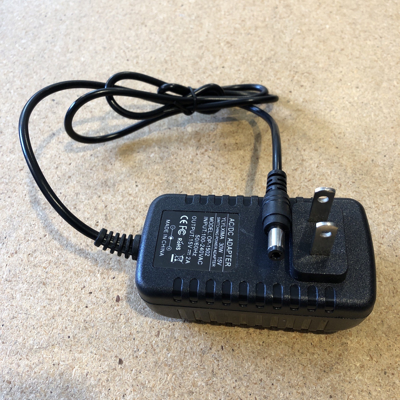 AC/DC Power Adapter for Pro-Ject T1 /T1 BT /T1 Phono SB Turntable – 15V 2A 30W
