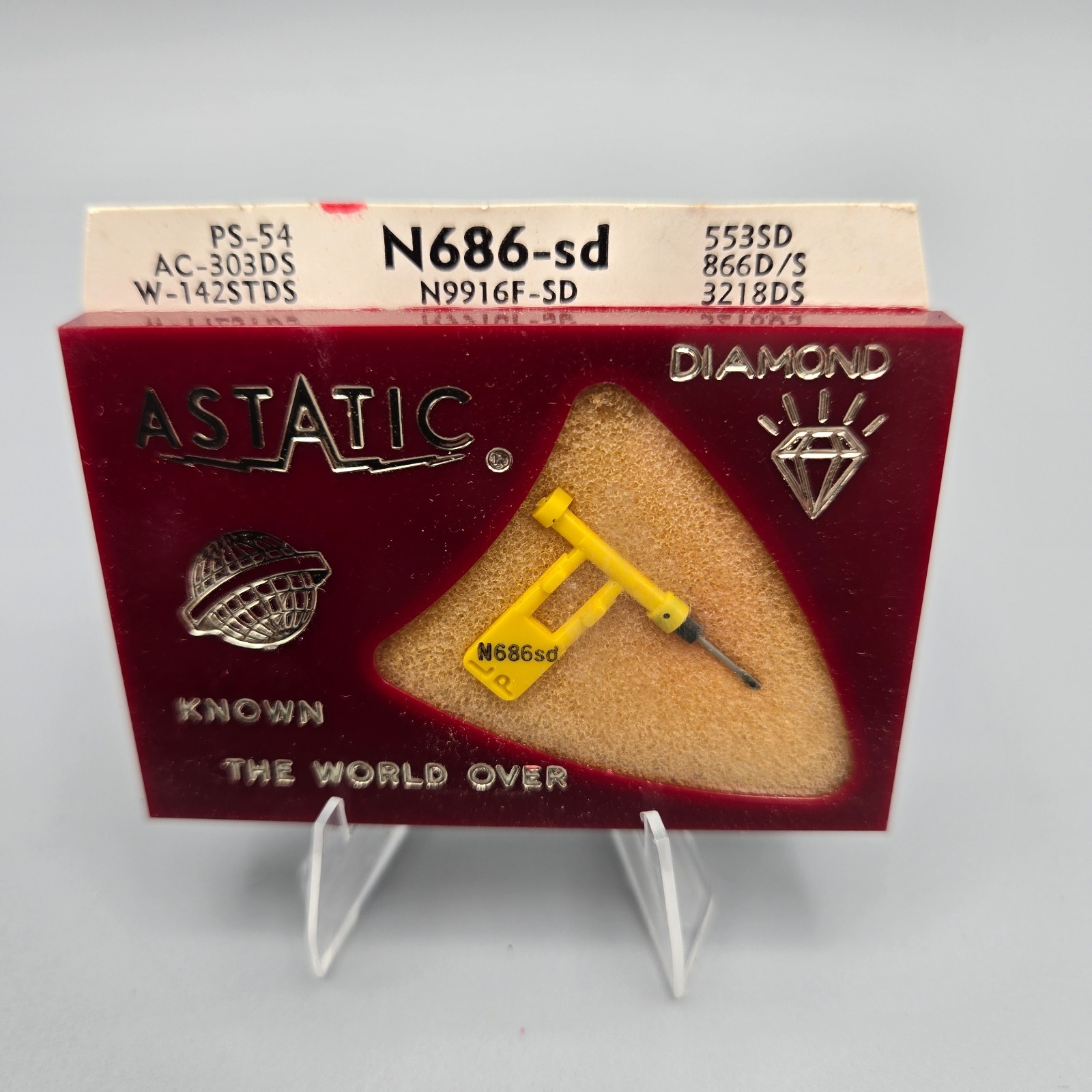Astatic N686-SD Diamond Needle NOS Fits Sonotone PS-54 AC-303DS 553SD