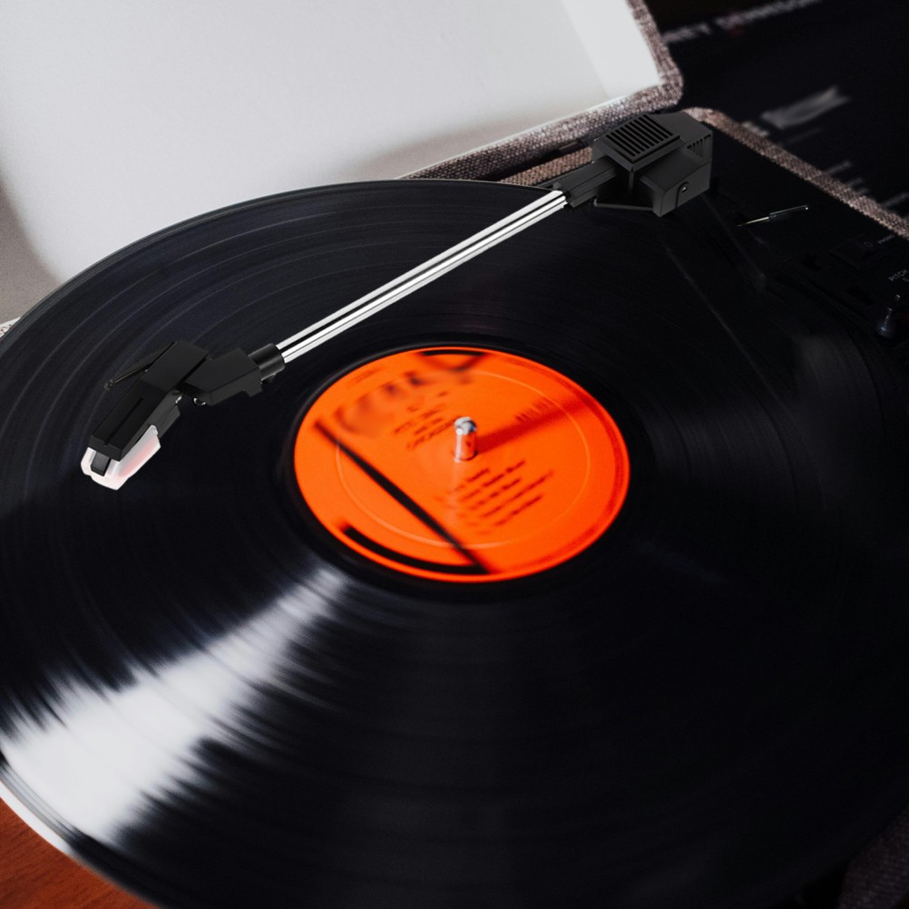 Portable Record Player Tonearm and Stylus Attachment for Vintage Turntable