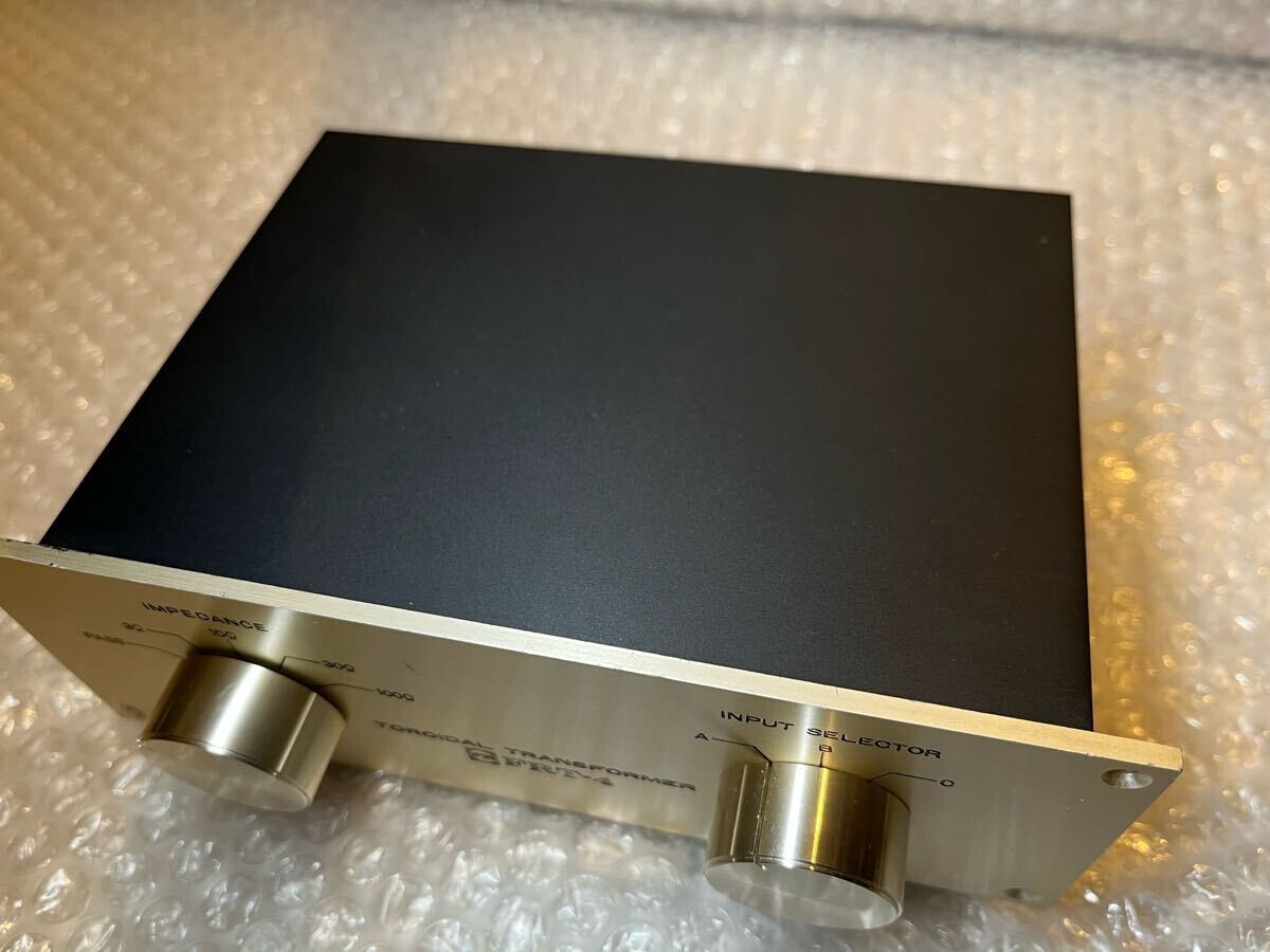 FIDELITY RESEARCH Toroidal Transformer FRT-4 MC Cartridge Audio products Japan