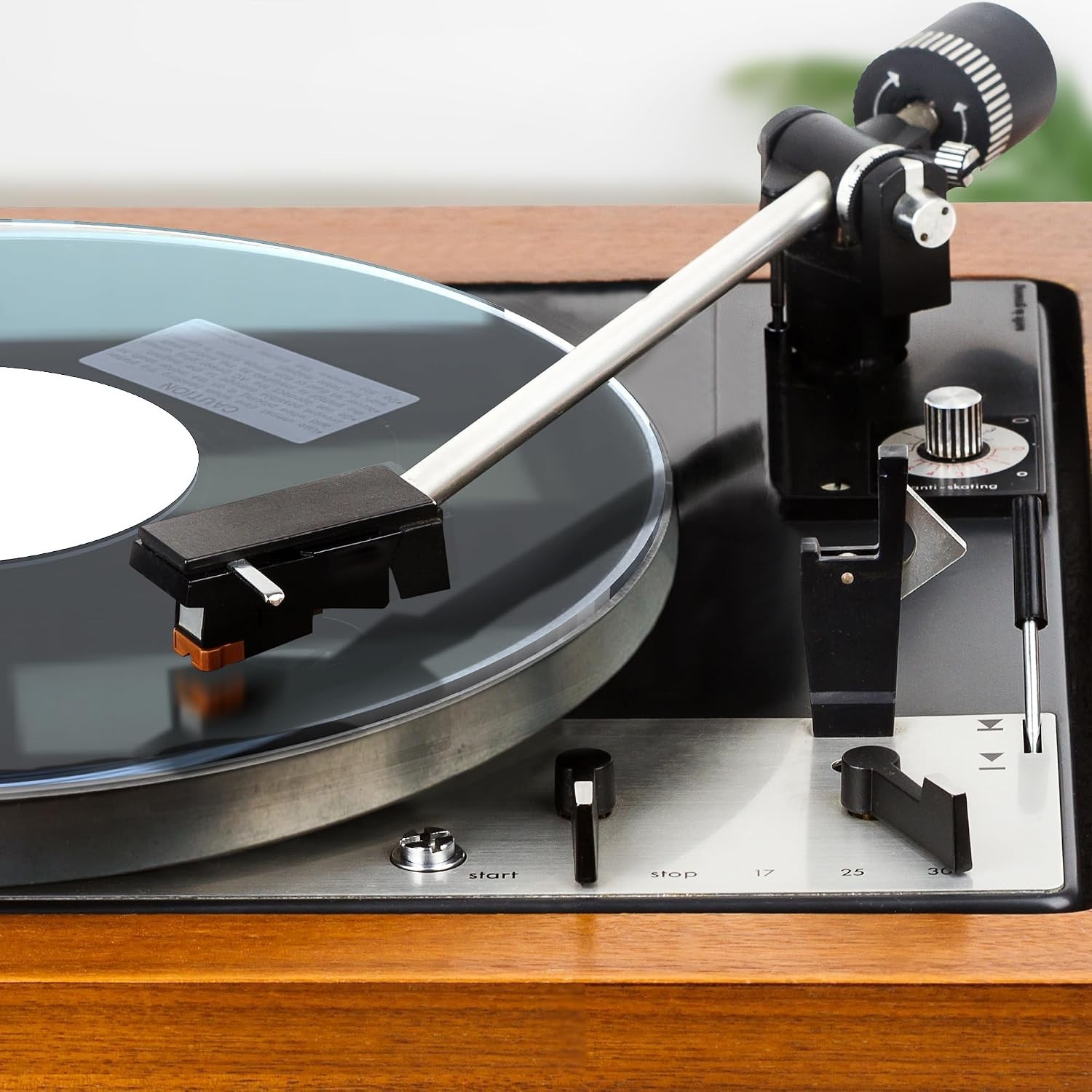 Professional Antistatic Vinyl Turntable Mat – 12″ Slipmat with Noise Reduction