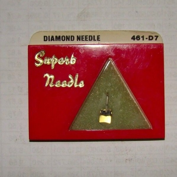 Electro-Voice 461-D7 Phonograph Diamond Needle, (Stereo & Mono), NIB